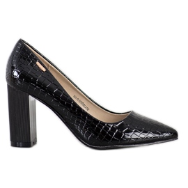 Goodin Czółenka Na Słupku czarne