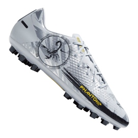 Buty piłkarskie Nike Phantom Gt Academy Se Ag M CT2144-001 szare srebrny