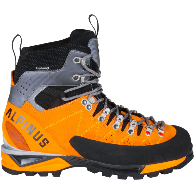 Buty wysokogórskie Alpinus The Ridge High Pro pomarańczowo-czarne GR43281 pomarańczowe