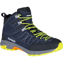Buty trekkingowe Alpinus Tromso High Tactical granatowe GR43332 czarne
