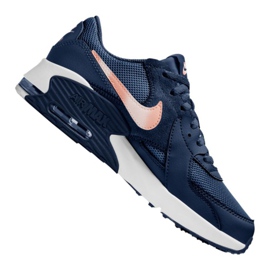 Buty Nike Air Max Excee Gs Jr CD6894-400 białe granatowe