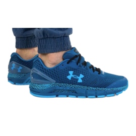 Buty Under Armour Hovr Gurdian 2 M 3022588-400 czarne niebieskie