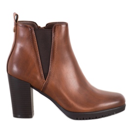 Botki Na Słupku Sergio Leone brązowe