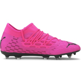 Buty piłkarskie Puma Future 6.3 Netfit FG/AG M 106189 03 wielokolorowe fioletowe