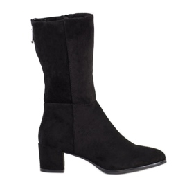 Wysokie Botki Sergio Leone czarne