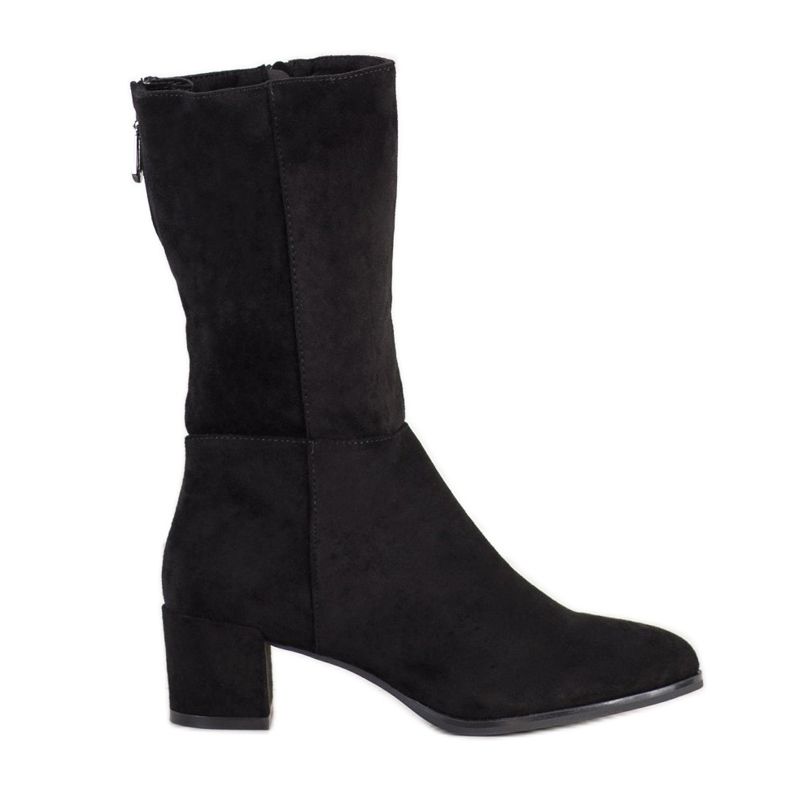 Wysokie Botki Sergio Leone czarne