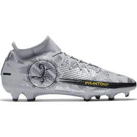 Buty piłkarskie Nike Phantom Gt Scorpion Academy Dynamic Fit FG/MG M DA2266 001 niebieskie srebrny