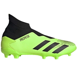 Buty piłkarskie adidas Predator 20.3 Ll Fg zielono-czarne EH2929 zielone zielone