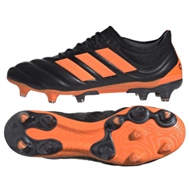 Buty piłkarskie adidas Copa 20.1 Fg M EH0882 czarne czarne