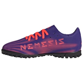 Buty piłkarskie adidas Nemeziz .4 Tf Jr EH0586 wielokolorowe granatowe