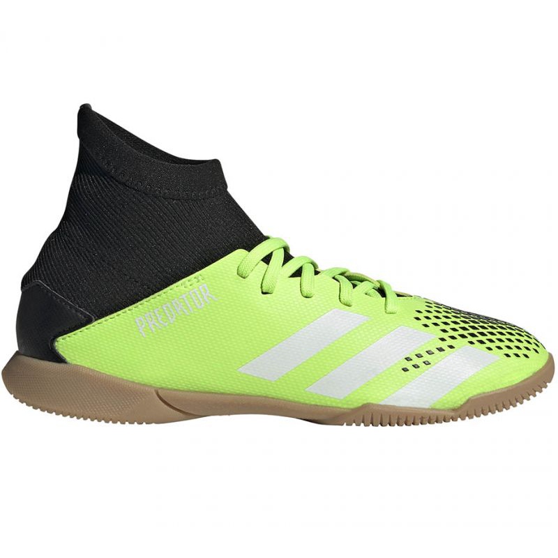 Buty piłkarskie adidas Predator 20.3 In Junior EH3028 wielokolorowe zielone