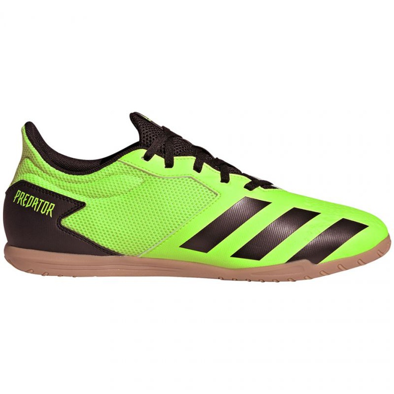 Buty piłkarskie adidas Predator 20.4 In Sala M EH3005 wielokolorowe zielone