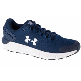 Buty Under Armour Charged Rogue 2 M 3022592-403 białe granatowe