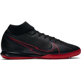 Buty piłkarskie Nike Mercurial Superfly 7 Academy Ic M AT7975 060 czarne fioletowe