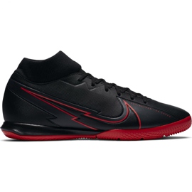 Buty piłkarskie Nike Mercurial Superfly 7 Academy Ic M AT7975 060 fioletowe czarne