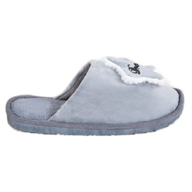 Bona Wygodne Kapcie Dream szare