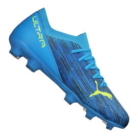 Buty piłkarskie Puma Ultra 3.2 Fg / Ag M 106300-01 niebieskie niebieskie