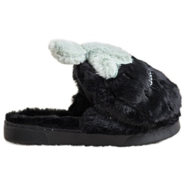 Bona Kapcie Truskawki czarne szare