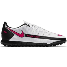 Buty piłkarskie Nike Phantom Gt Club Tf CK8469 160 białe