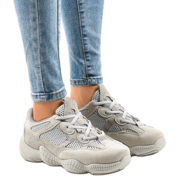 Szare buty sportowe MS521-26