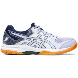 Buty do siatkówki Asics Gel Rocket 9 W 1072A034 103 granatowy, biały, fioletowy białe