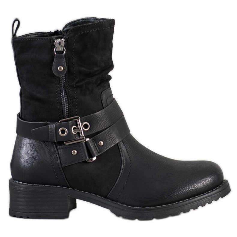 Super Mode Ocieplane Workery czarne