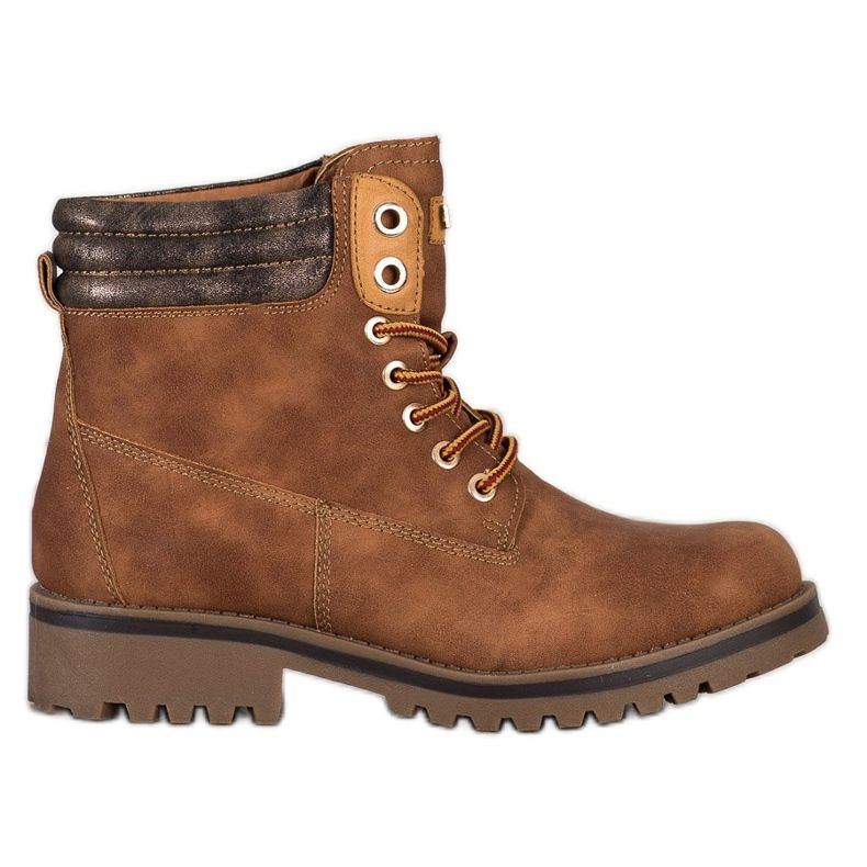 SDS Stylowe Trapery brązowe