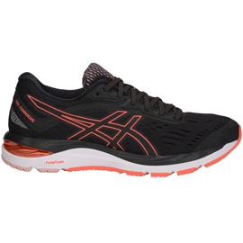 Buty damskie do biegania Asics Gel Cumulus 20 1012A008 002 czarne