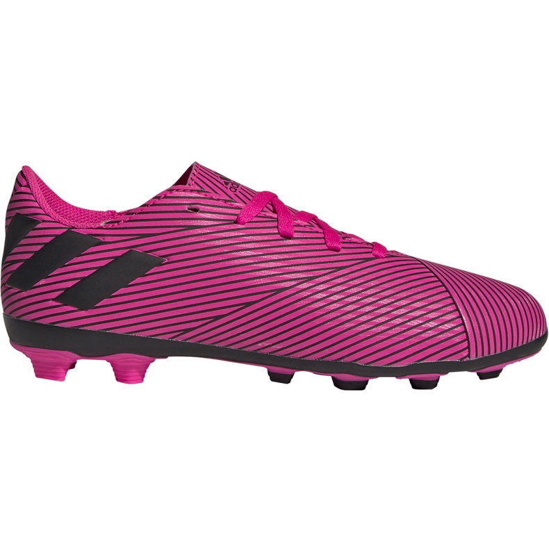 Buty piłkarskie adidas Nemeziz 19.4 FxG Junior różowe F99949