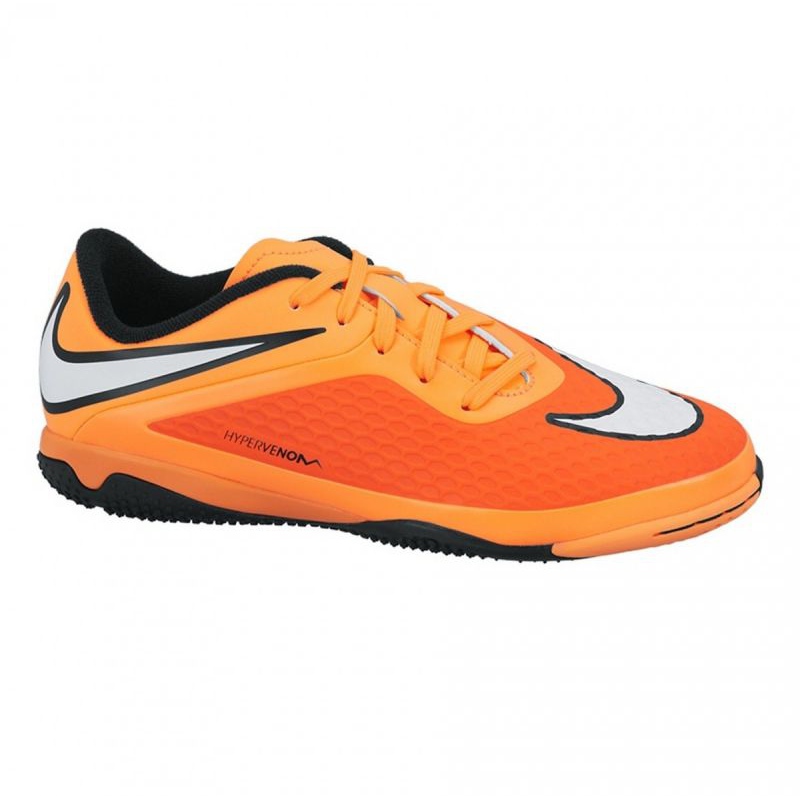 Buty halowe Nike Hypervenom Phelon Ic Jr 599811-800 pomarańczowe wielokolorowe