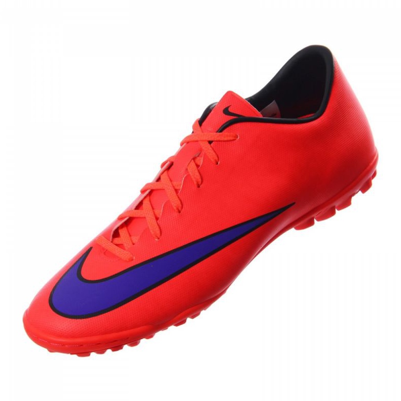Buty piłkarskie Nike Mercurial Victory V Tf M 651646-650 czerwone czerwone