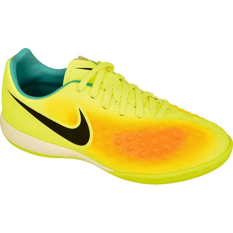 Buty halowe Nike MagistaX Opus Ii Ic Jr 844422-708 żółte żółte