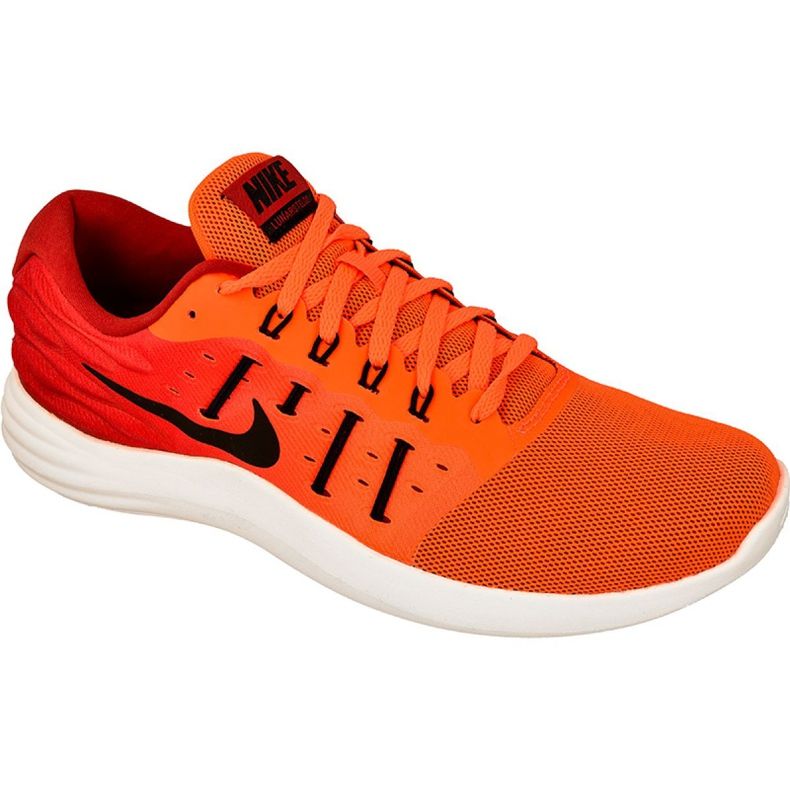 Buty biegowe Nike Lunarstelos M 844591-800 pomarańczowe