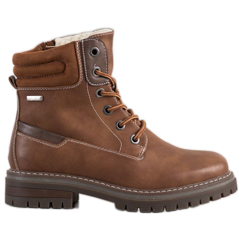 Super Mode Wygodne Trapery brązowe