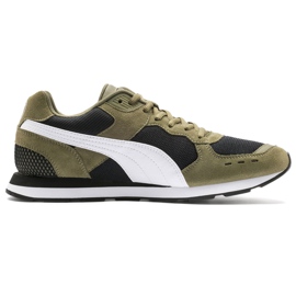 Buty męskie Puma Vista khaki czarne 369365 08