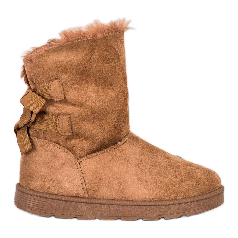 SHELOVET Modne Mukluki beżowy