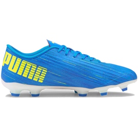 Buty piłkarskie Puma Ultra 4.2 Fg Ag 106354 01 niebieskie niebieskie