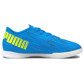Buty piłkarskie Puma Ultra 4.2 It Junior 106368 01 niebieskie niebieskie