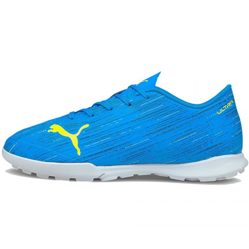 Buty piłkarskie Puma Ultra 4.2 Tt Jr 106367 01 niebieskie niebieskie