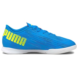 Buty piłkarskie Puma Ultra 4.2 It Jr 106368 01 niebieskie niebieskie