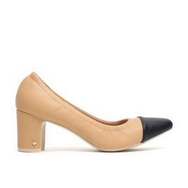 Vices 9020-17 Camel 36 41 czarne wielokolorowe