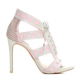 Vices 1436-7 L Grey 36 41 różowe szare