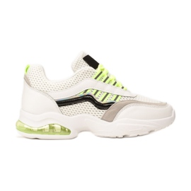 Vices 8546-236-white/green białe wielokolorowe zielone