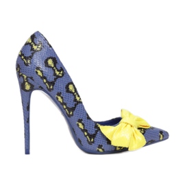 Vices 5142-11 Blue 36 41 niebieskie żółte