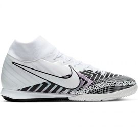 Buty piłkarskie Nike Mercurial Superfly 7 Academy Mds Ic M BQ5430-110 białe białe