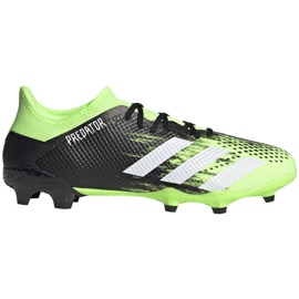 Buty piłkarskie adidas Predator 20.3 L Fg M EH2922 wielokolorowe zielone
