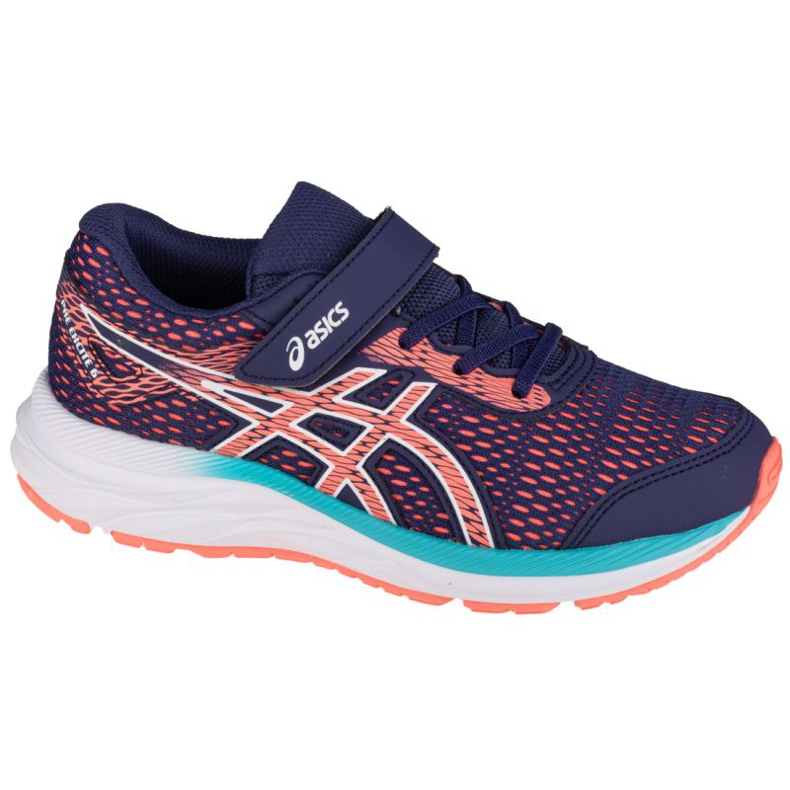 Buty Asics Pre Excite 6 Ps Jr 1014A094-500 fioletowe pomarańczowe