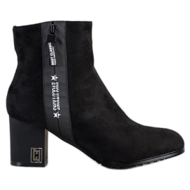 Gogo Botki Na Słupku Evolutions czarne