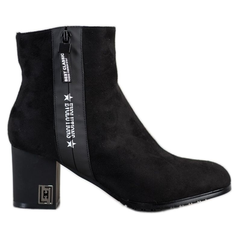 Gogo Botki Na Słupku Evolutions czarne