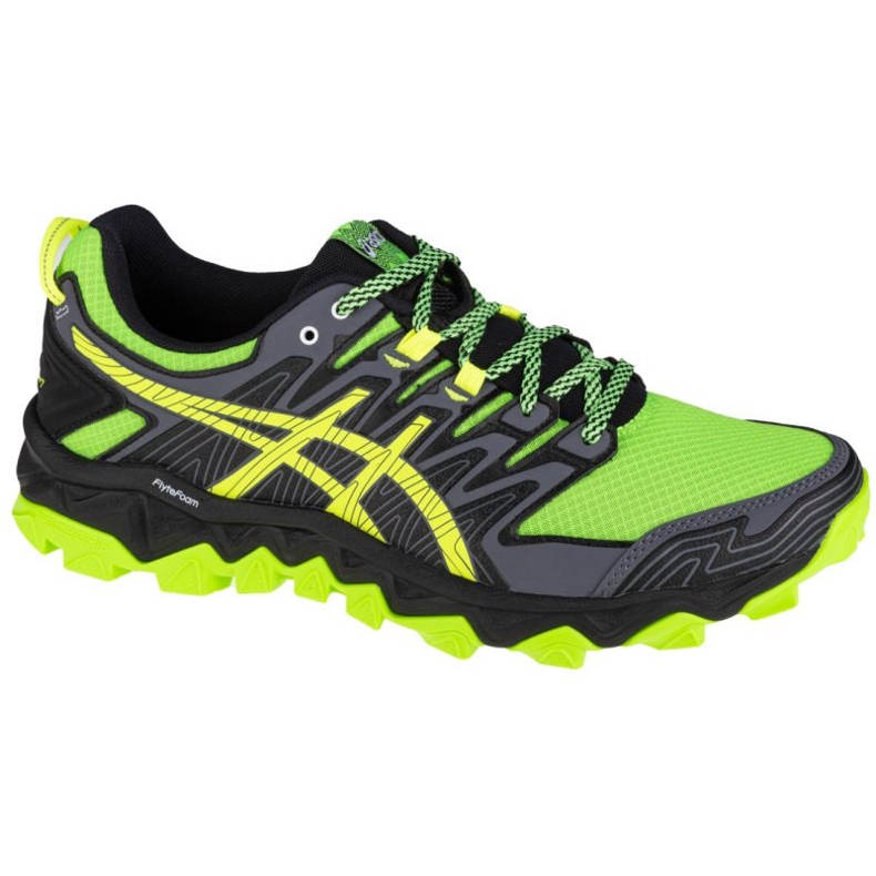 Buty Asics Gel-FujiTrabuco 7 M 1011A197-300 czarne szare zielone żółte